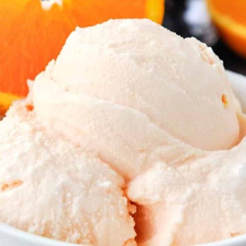 Orange Creamsicle Ice Cream